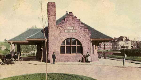 Highland Station, West Roxbury, Massachusetts