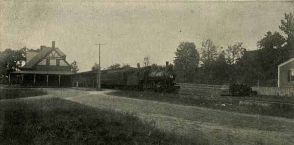 Railroad Station, Centre Abington, Massachusetts