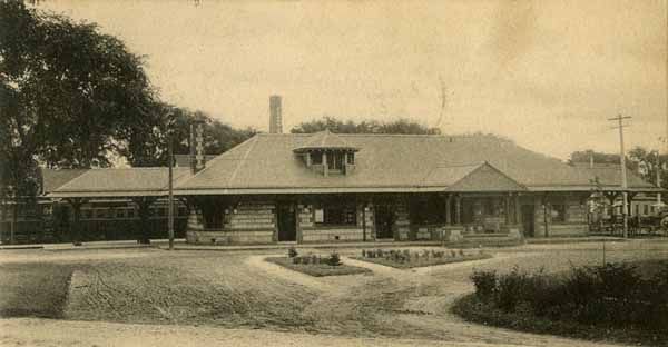 Railroad Station, Bridgewater, Massachusetts