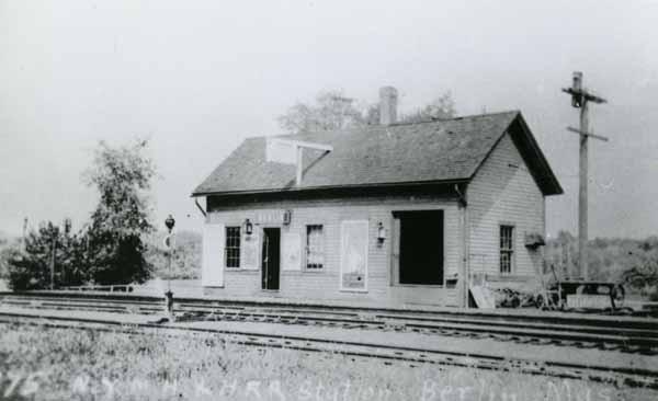New York, New Haven & Hartford Railroad Station, Berlin, Massachusetts