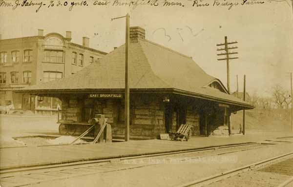 Boston & Albany Depot, East Brookfield, Massachusetts