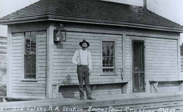 Old Colony Railroad Station, Bournetown Crossing, Massachusetts