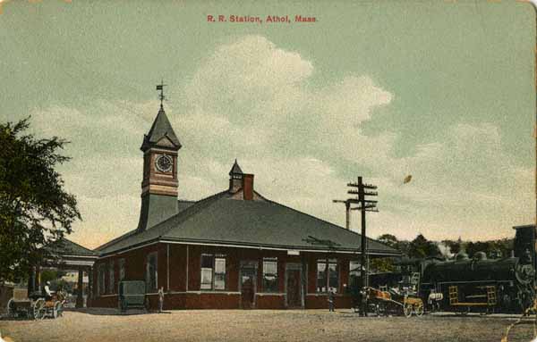 Railroad Station, Athol, Massachusetts