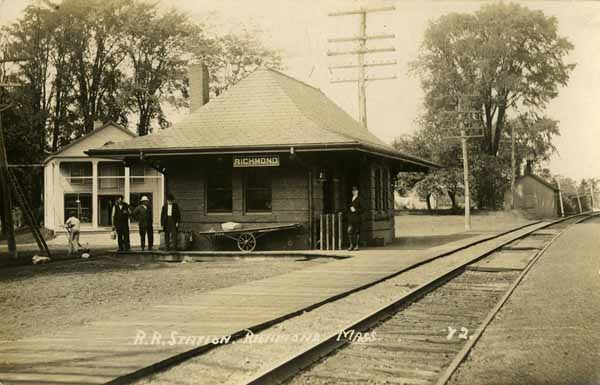 Railroad Station, Richmond, Massachusetts