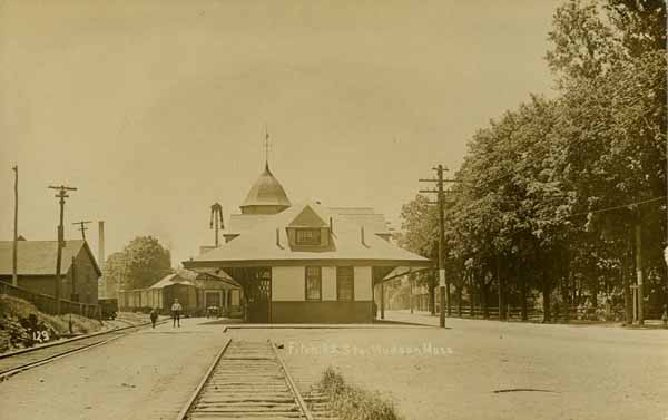 Fitchburg Railroad Station, Hudson, Massachusetts