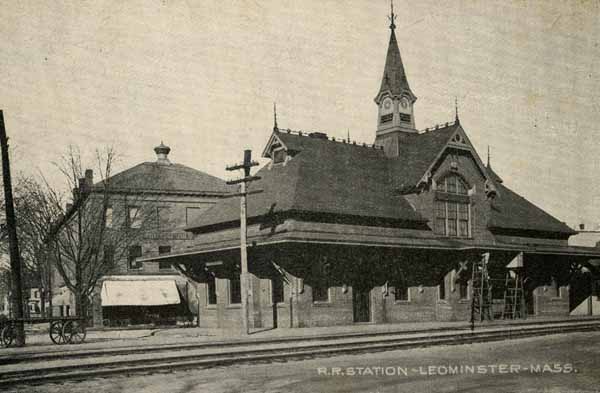 Railroad Station, Leominster, Massachusetts