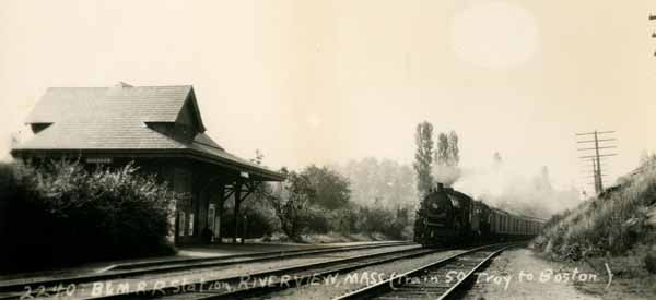 Boston & Maine Railroad Station, Riverview, Massachusetts