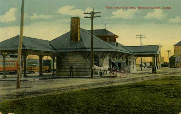 Railroad Station, Bridgewater, Massachusetts