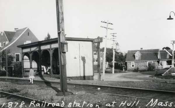 Railroad Station at Hull, Massachusetts