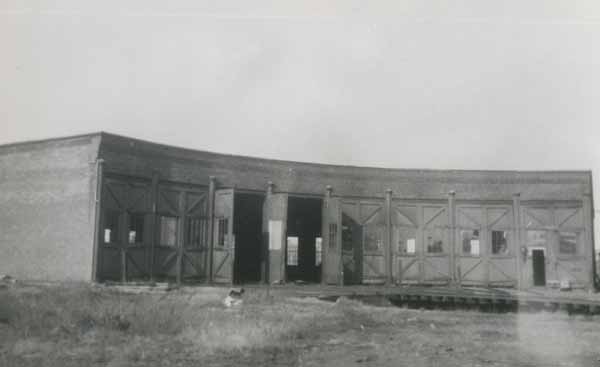 New Haven Railroad engine house at Hyannis, Massachusetts