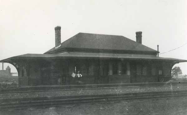 New Haven Railroad Titicut station, South Bridgewater, Massachusetts