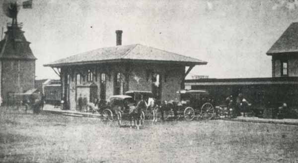 Harwich Railroad Station, 1887