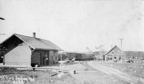 Ayer's Junction, Maine, Washington County Railroad