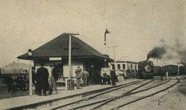 Railroad Station, Harmony, Maine