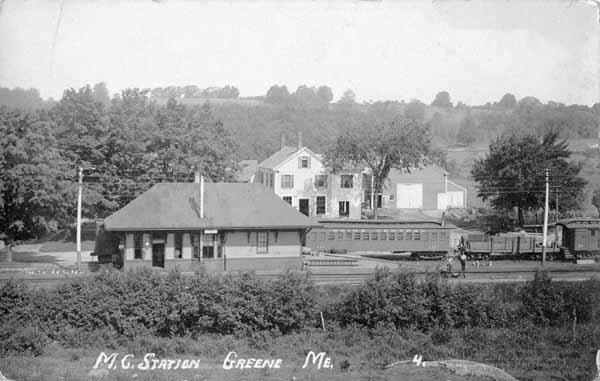 Maine Central Station, Greene, Maine