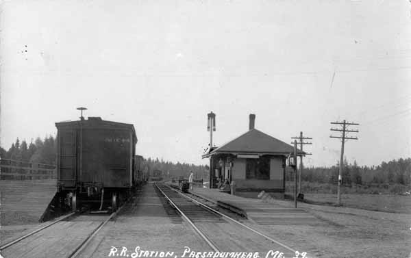 Railroad Station, Passapumkeag, Maine
