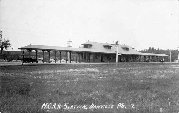 Maine Central Railroad Station, Danville, Maine