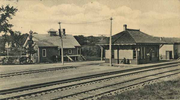 Maine Central Railroad Station, Carmel, Maine