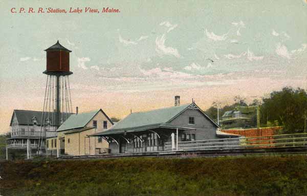 Central Pacific Railroad Station, Lake View, Maine