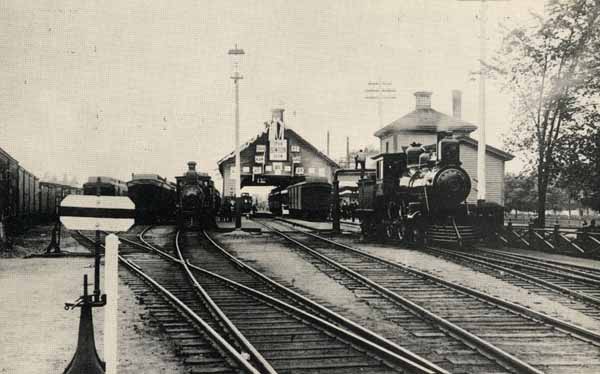 Brunswick, Maine Station with engines 14 and 21