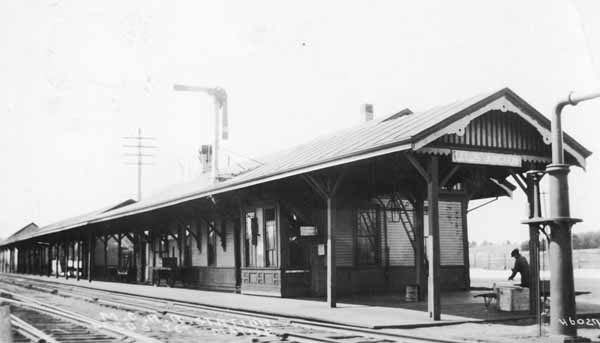 Maine Central Railroad Station, Leeds Junction, Maine