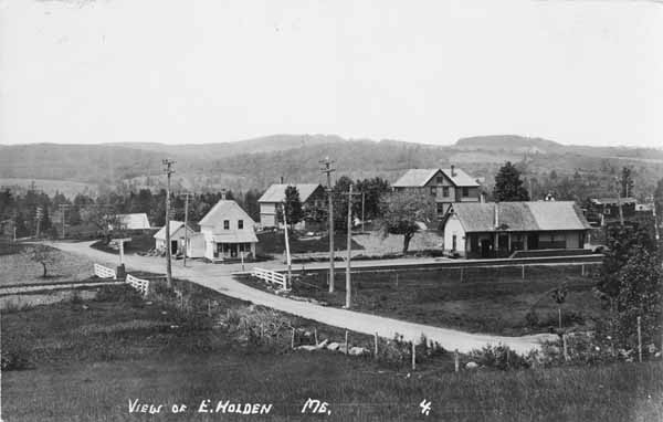 View of East Holden, Maine