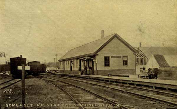 Somerset Railroad Station, Norridgewock, Maine