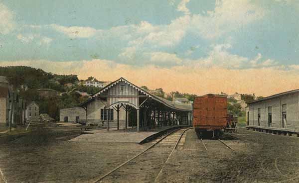 Railroad Station, Belfast, Maine