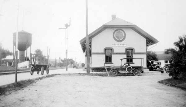 Grand Trunk Railroad station, South Paris, Maine
