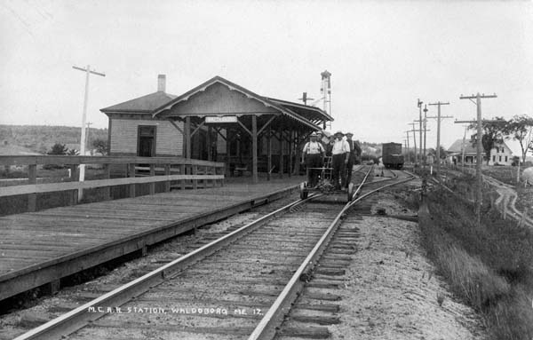 Maine Central Railroad Station, Waldoboro, Maine