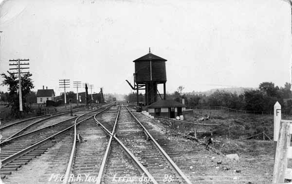 Maine Central Railroad Yard, Leeds Junction