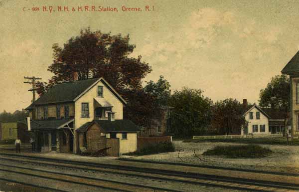 New York, New Haven & Hartford Railroad Station, Greene, Rhode Island