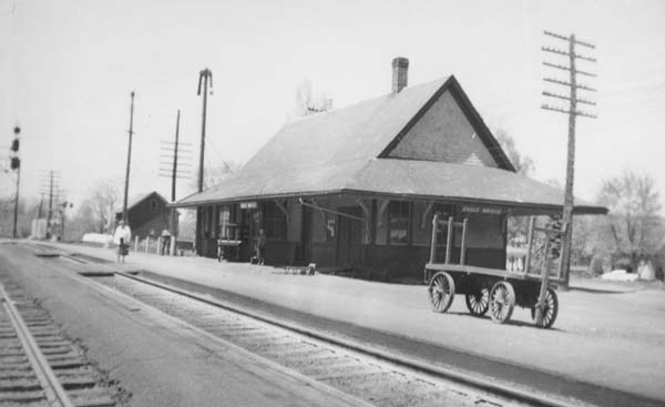 Eagle Bridge, New York.  Boston & Maine Railroad Station