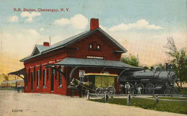 Railroad Station, Chateaugay, New York