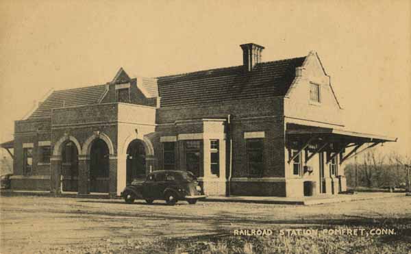 Railroad Station, Pomfret, Connecticut