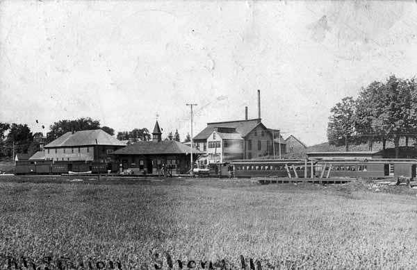 Railroad Station, Strong, Maine