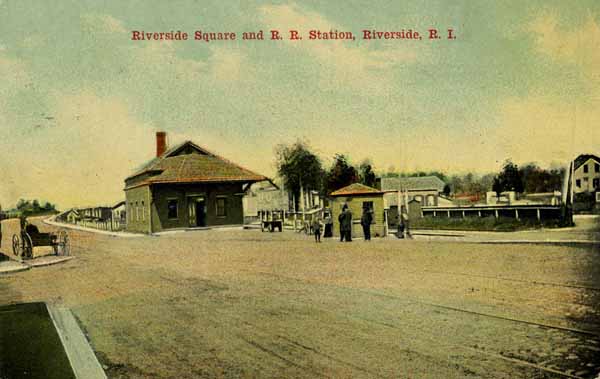 Riverside Square and Railroad Station, Riverside, Rhode Island