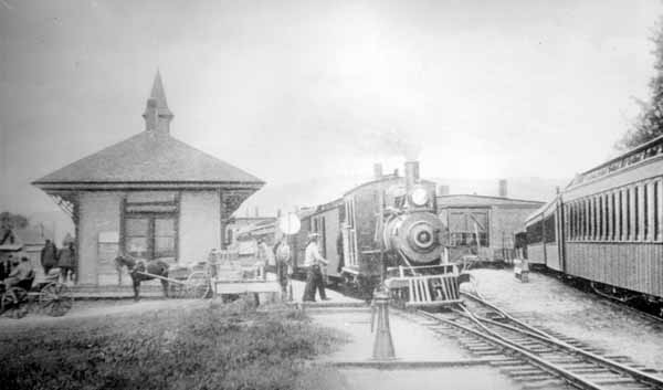 Sandy River & Rangeley Lakes Railroad Station, Phillips, Maine