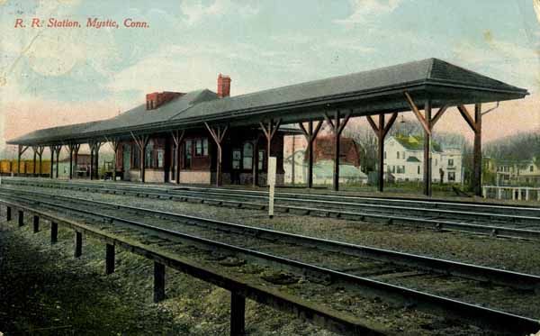 Railroad Station, Mystic, Connecticut