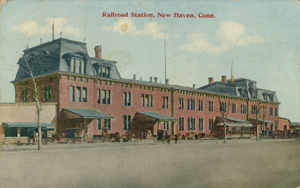 Railroad Station, New Haven, Connecticut