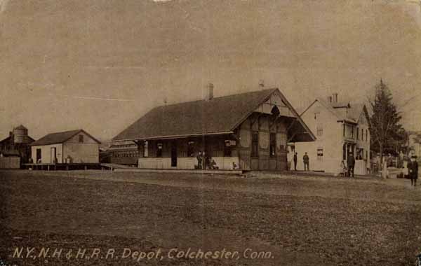 New York, New Haven & Hartford Railroad Depot, Colchester, Connecticut