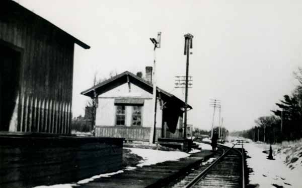 Boston & Maine Railroad station, Wheelwright, Massachusetts
