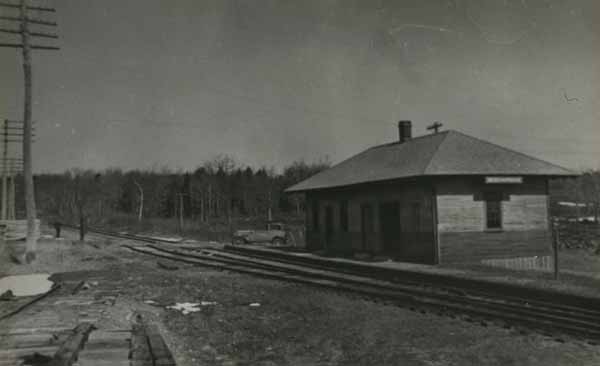 Boston & Maine Railroad Depot, Muschopauge, Massachusetts