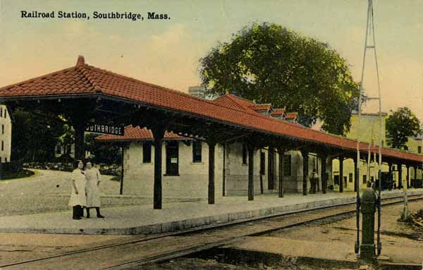 Railroad Station, Southbridge, Massachusetts