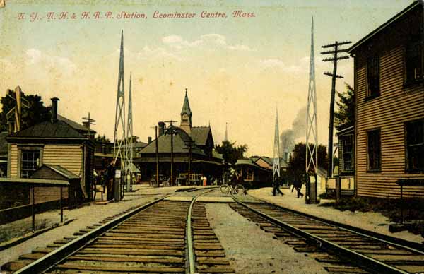 New York, New Haven & Hartford Railroad Station, Leominster Centre, Massachusetts