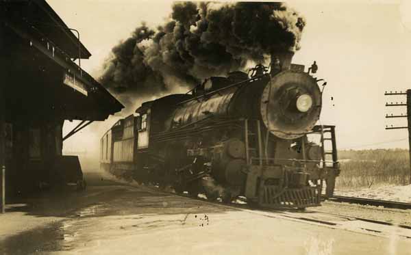 Boston & Maine Railroad at South Ashburnham station