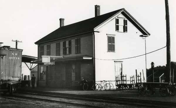 Railroad Station, North Harwich, Massachusetts