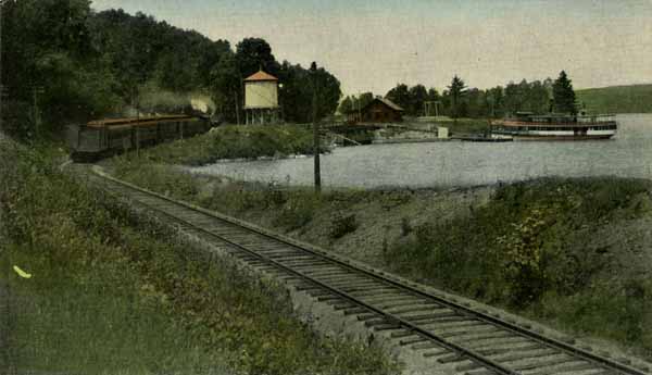 The Lake Station, Sunapee Lake, New Hampshire