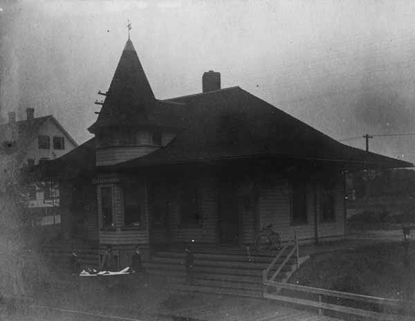 Railroad Station, Norwood, Rhode Island