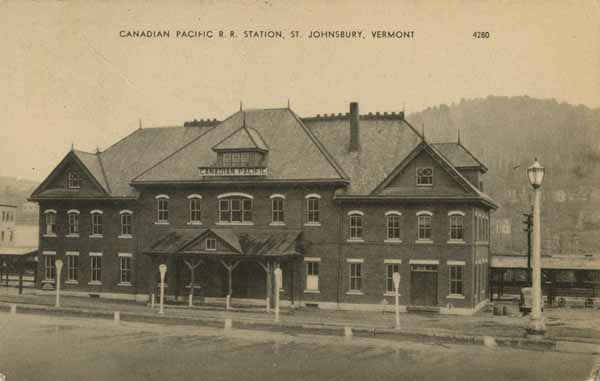 Canadian Pacific Railroad Station, St. Johnsbury, Vermont